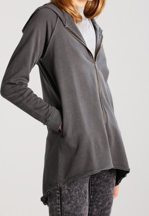 Sudadera con cremallera - black