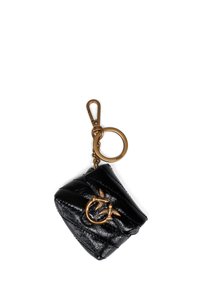 AIRPODS LOVE PUFF - Portachiavi - nero-antique gold