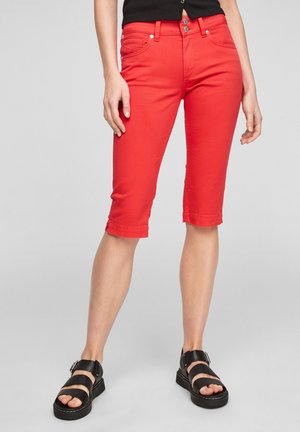 Jeansshort - red