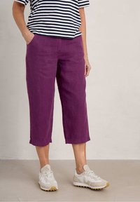 Seasalt Cornwall BRAWN POINT CROPS - Tygbyxor - cassis
