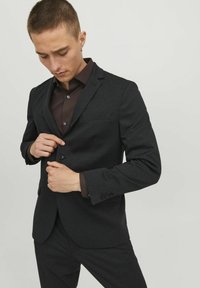 Jack & Jones PREMIUM DEHNBARER - Sacou - black beauty