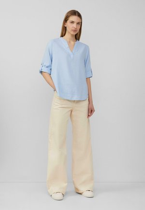 s.Oliver MIT TURN-UP - Blouse - hellblau