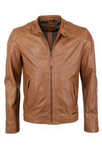 Mustang - Lederjacke - cognac Thumbnail-Bild 1