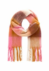 Next HEAVYWEIGHT - REGULAR FIT - Sjaal - pink ochre check