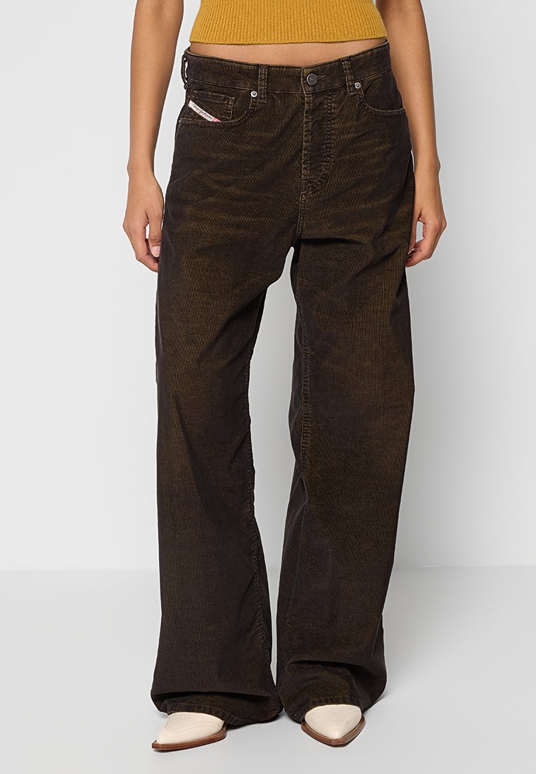 Diesel Wijde jeans lichtbruin