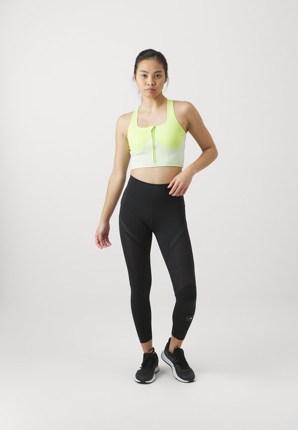 TWO-TONE ZIPPED CROP - High support sports bra2