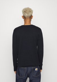 Jack & Jones Stickad tröja - dark blue