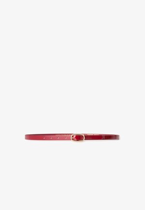 United Colors of Benetton, BELT 1.5CM HIGH WITH BUCKLE... - Cinturón - red