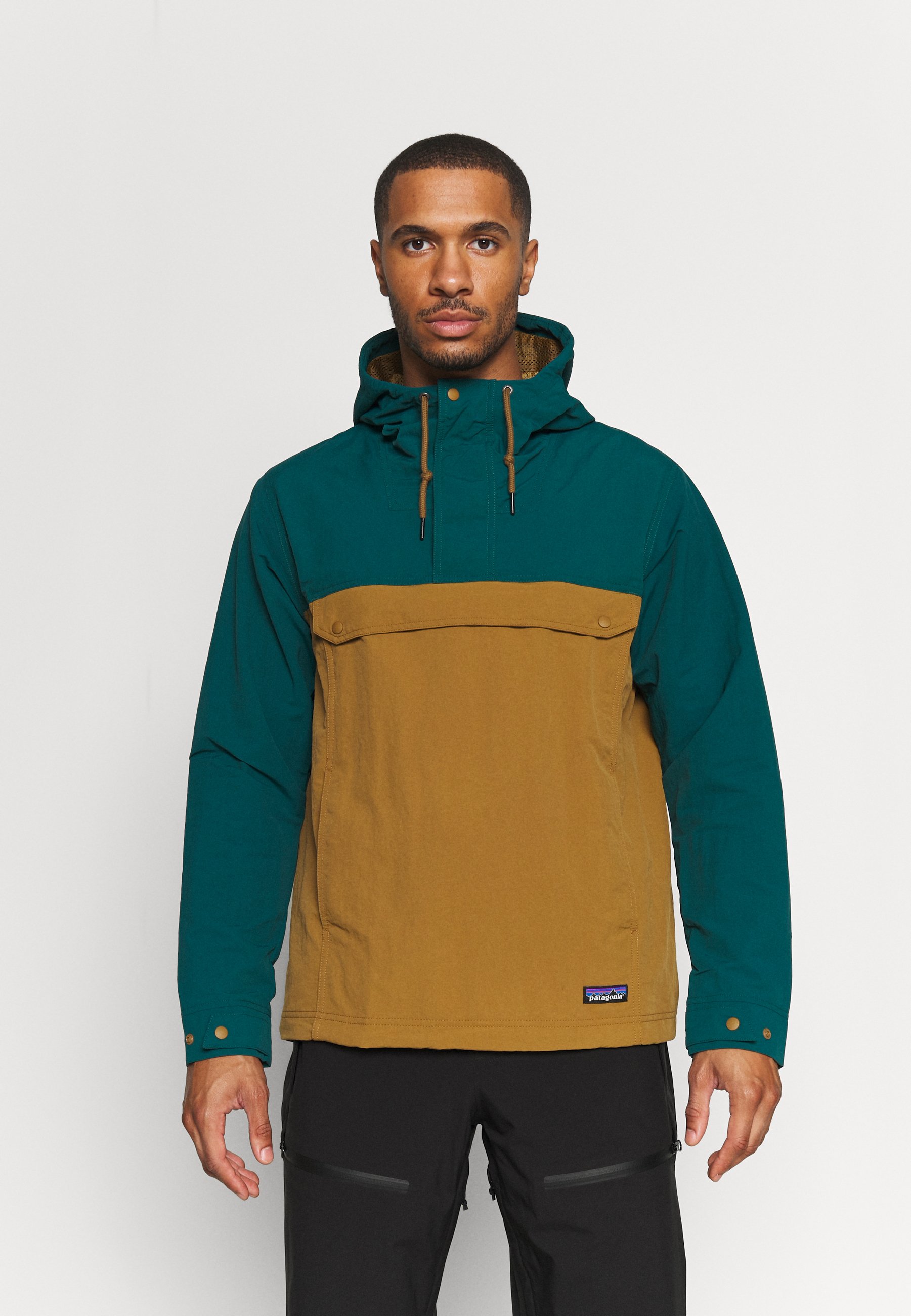 Patagonia ISTHMUS ANORAK - Hardshell jacket - mulch brown/brown - Zalando.de Patagonia ISTHMUS ANORAK - Hardshell jacket - mulch brown/brown - Zalando.de
