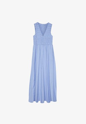 Vero Moda, SMOCK DRESS VMANN LONG DRESS - Vestito lungo - granada sky