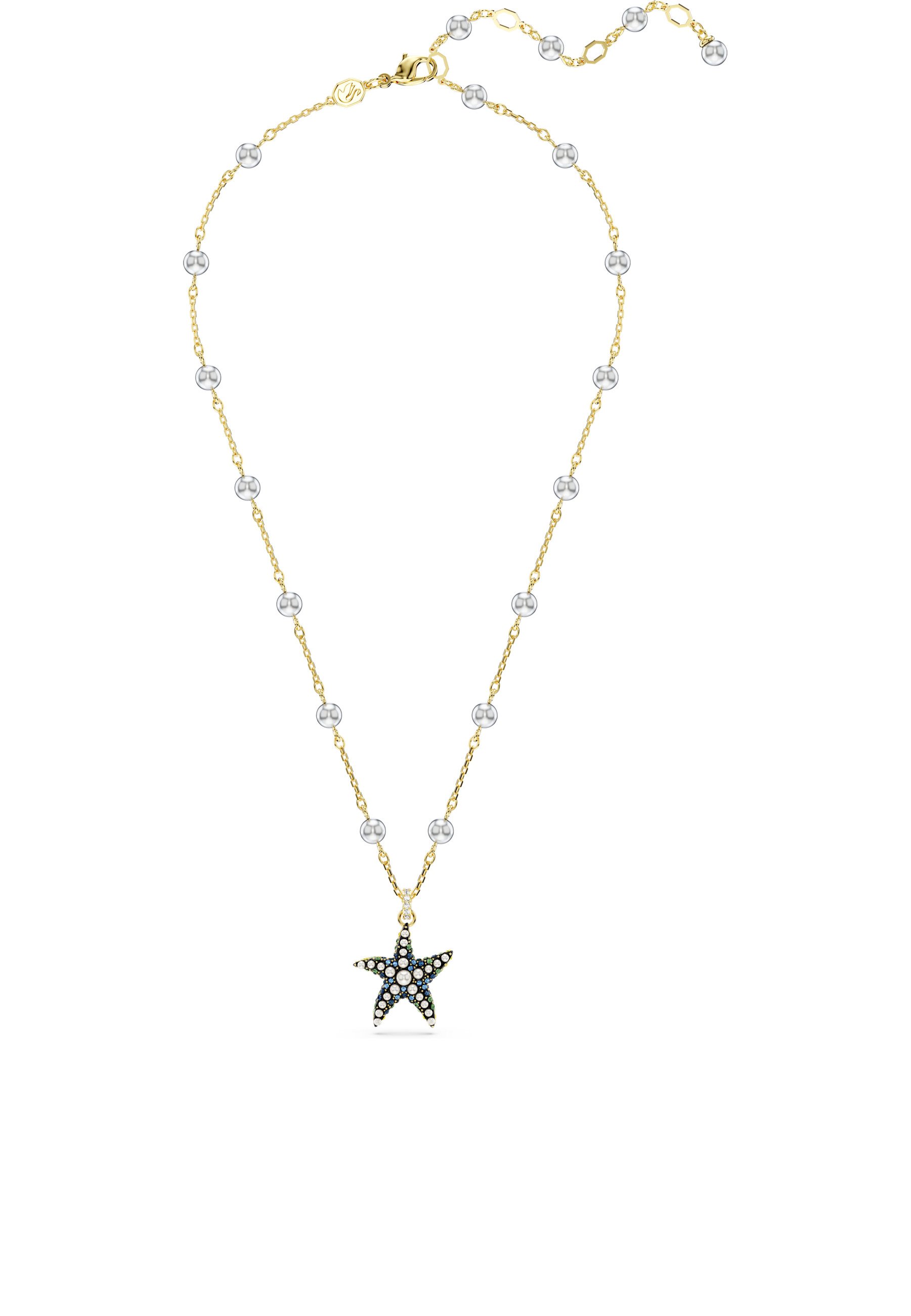 Swarovski IDYLLIA PENDANT CRYSTAL PEARLS STARFISH - Necklace