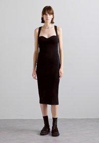 Philosophy di Lorenzo Serafini DRESS - Strikkjoler - black