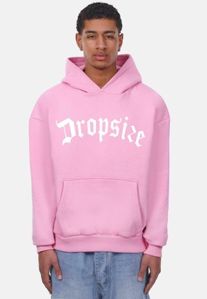 DROPSIZE HEAVY LOGO DESIGN - Hoodie - pink