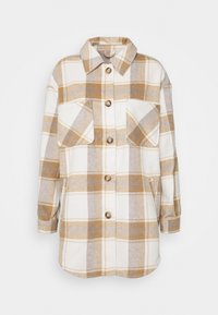 VIKIMMI CHECK - Giacca leggera - hazelnut tigerseye/gull grey