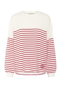 Sweatshirt - snowwhite red stripe
