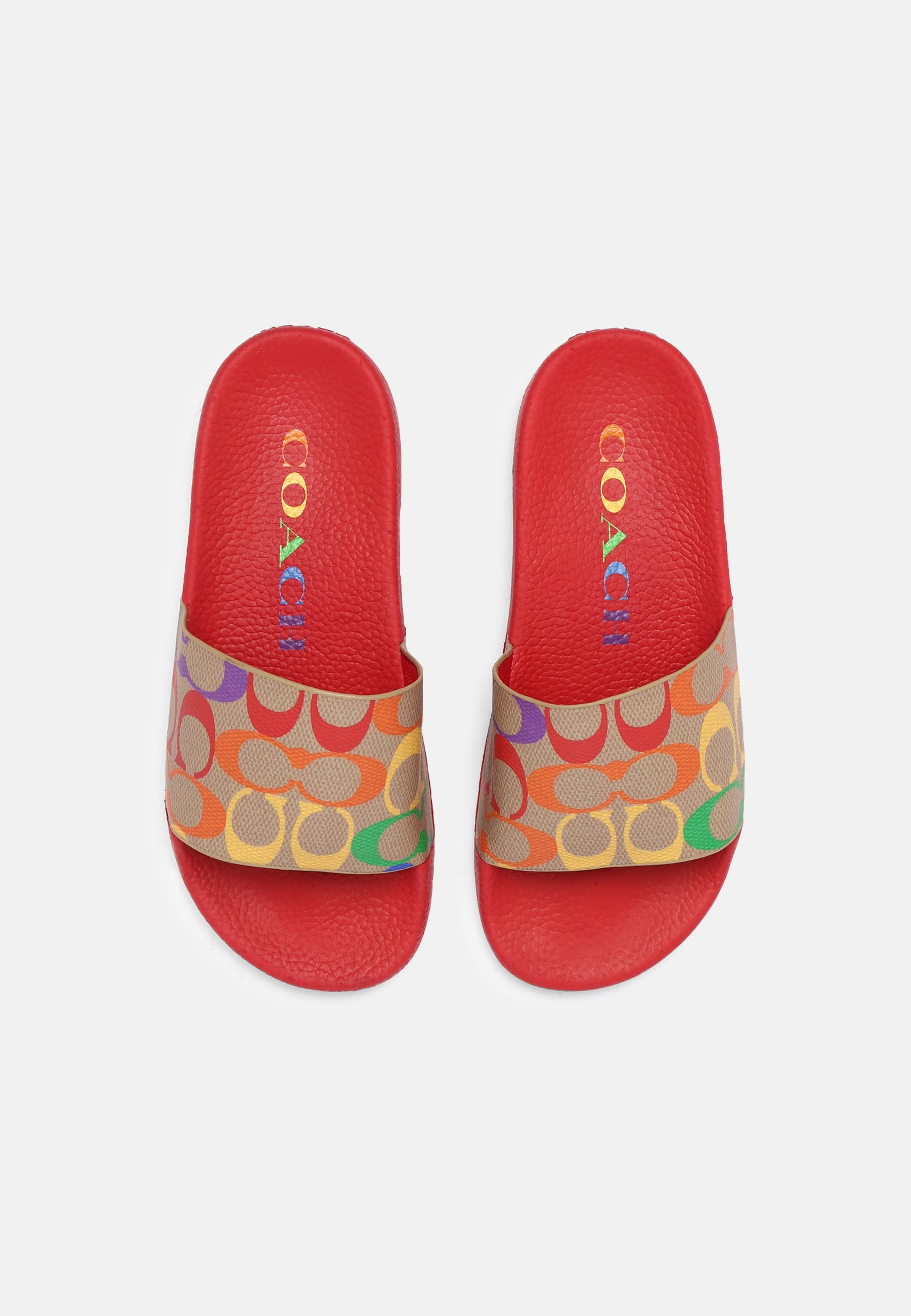 coach pride sandals