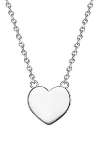 Herz - Verižica - silberfarben