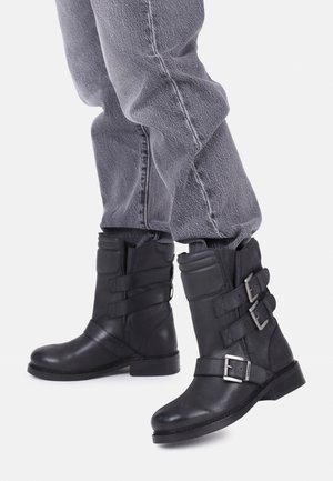 NEW TOUGH - Cowboystøvletter - black
