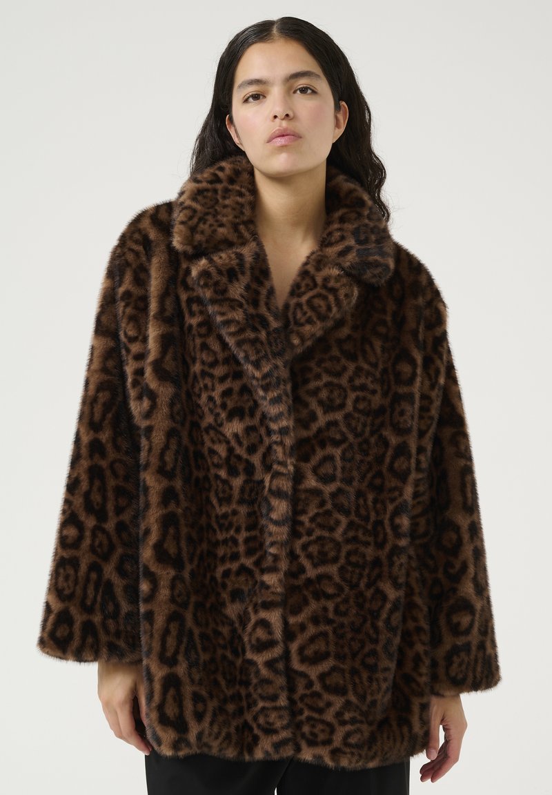 Karen by Simonsen TIRA - Wintermantel - brown leopard