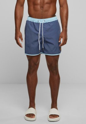 RETRO - Shorts da mare - vintageblue oceanblue