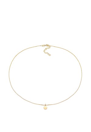 BASIC PLATE NECKLACE LAYER - Halskette - gold-coloured