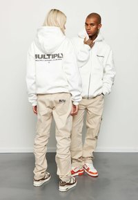 Multiply Apparel Sweater met rits - off white