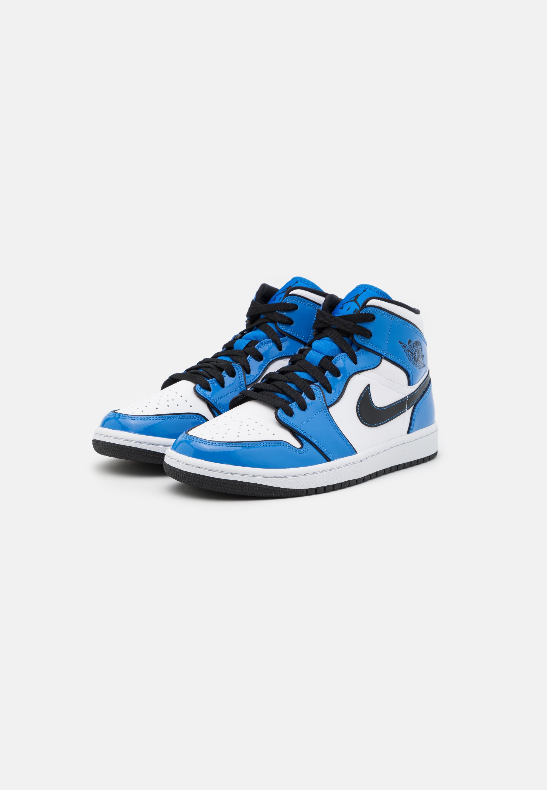 air jordan nike shoes blue and white