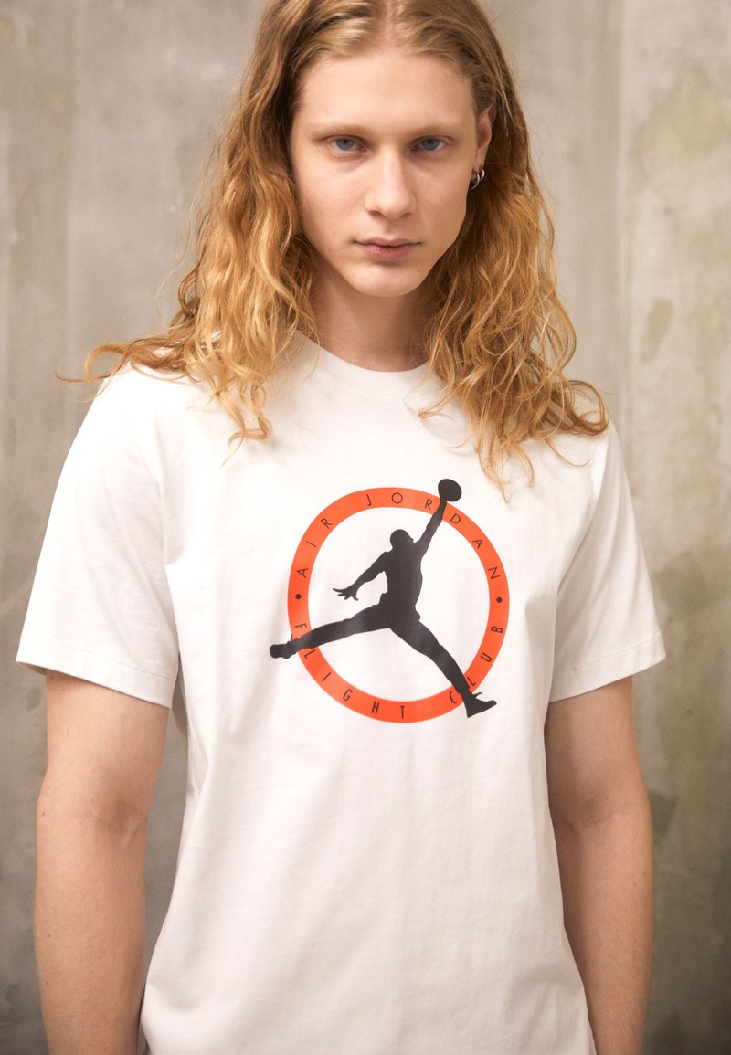 Jordan Tshirt z nadrukiem/beżowy Zalando.pl