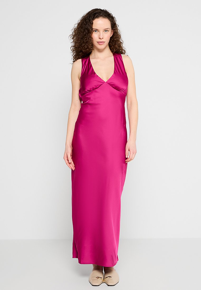 Abercrombie & Fitch Cocktailjurk (rood)paars