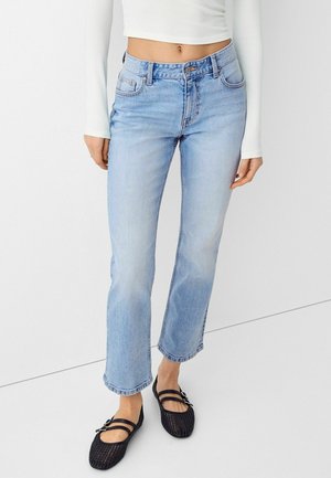 Straight leg jeans - light-blue denim