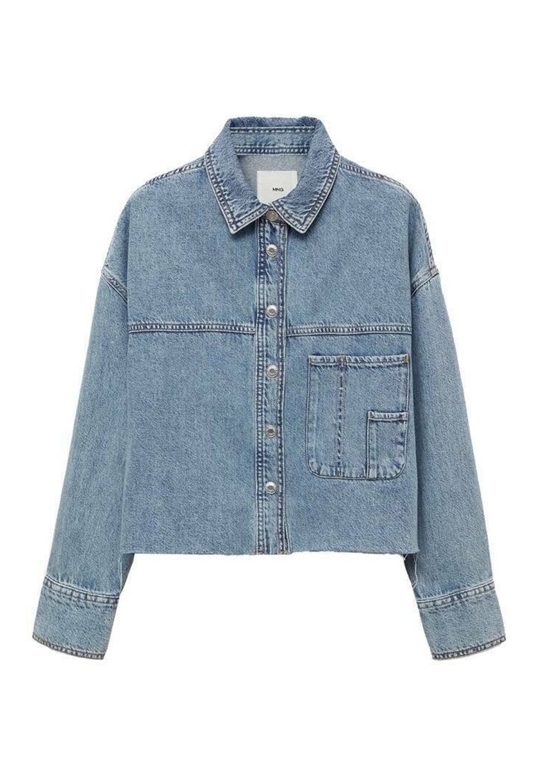 Mango Spijkerjas blauw