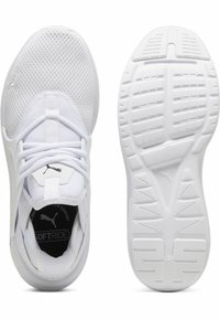 Puma ENZO EVOLVE - Scarpe da corsa su strada - white- black