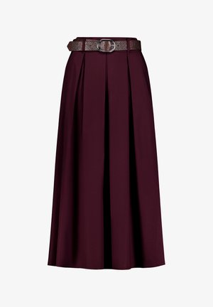 zero, Jupe longue - dark aubergine