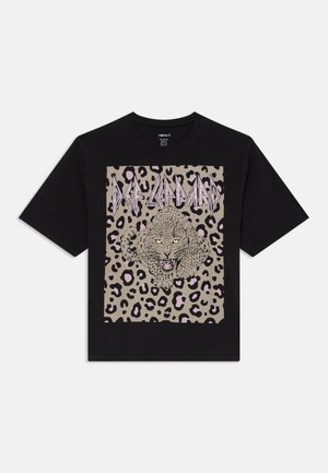 NKFSURI DEFLEPPARD - Print T-shirt - black