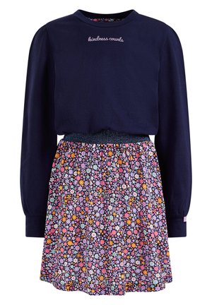 DESSIN EN EMBROIDERY - Jurk - blue