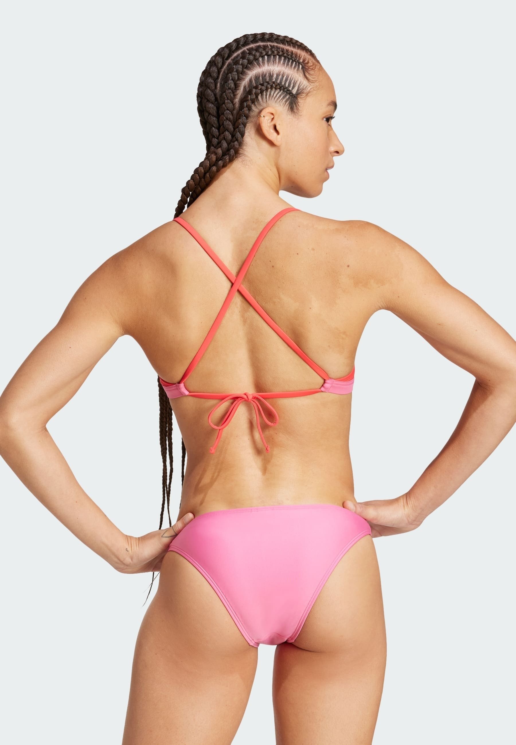 adidas Sportswear PADDED X-BACK SET - Bikini - pulse magenta semi