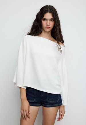 BOAT NECK  - Langarmshirt - white