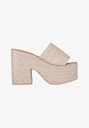 Bosanova Mules de tacón - beige