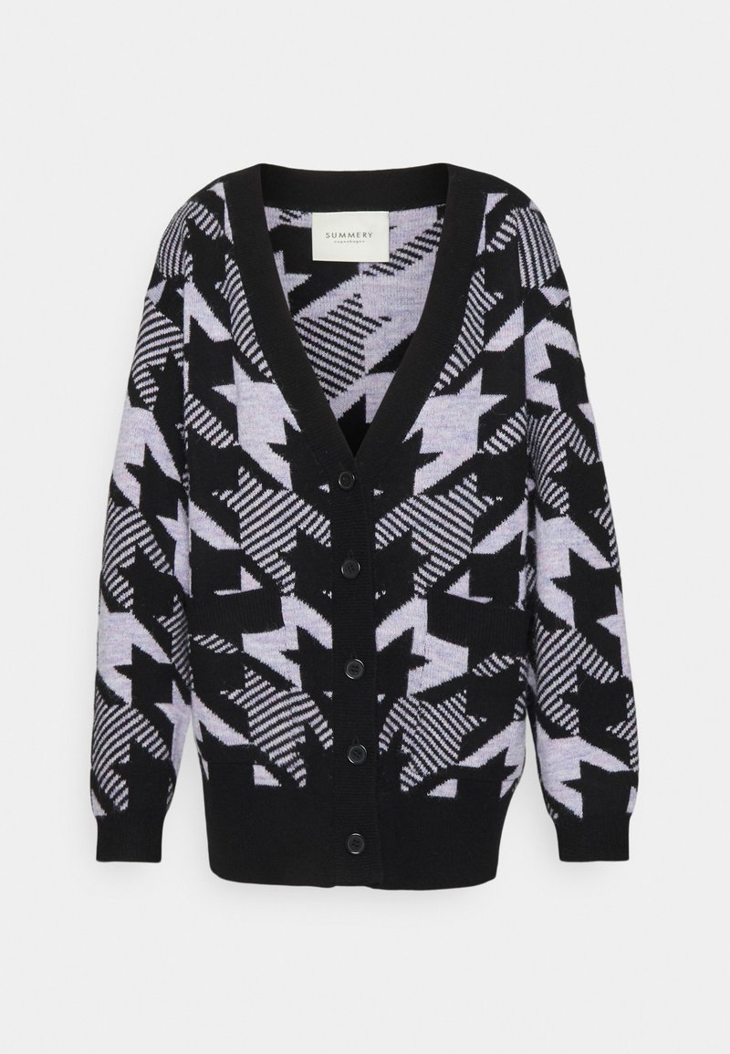 Damen Strickjacken | SUMMERY Copenhagen DORA CARDIGAN Strickjacke black/schwarz - EX50644 Damen Strickjacken | SUMMERY Copenhagen DORA CARDIGAN Strickjacke black/schwarz - EX50644