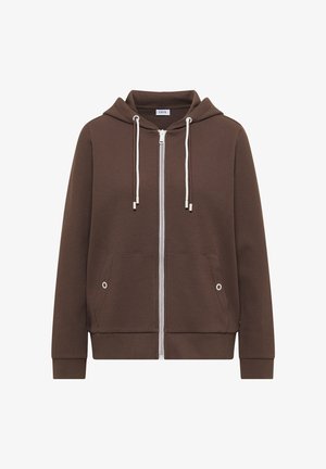 Cecil, LANGARM JACKE MIT KAPUZE UND STRUKTUR - Gilet - urban taupe
