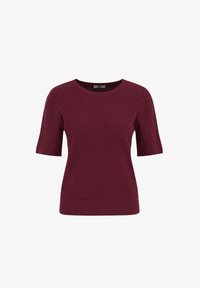 No seleccionado, burgundy red