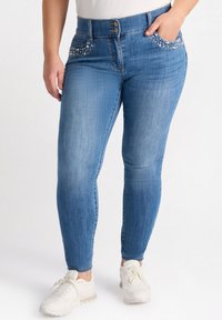 Fiorella Rubino - Slim fit jeans - blu Thumbnail Image 1
