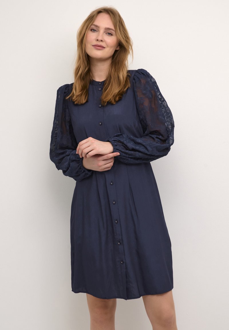 Culture CUASMINE Shirt dress dress blues/dark blue Zalando.ie