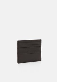 Calvin Klein SUBTLE MIX CARDHOLDER UNISEX - Portofel - java brown pebble and smooth