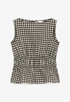 ARKET TOP - Blouse - black white