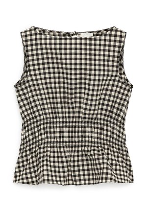 ARKET, ARKET TOP - Blouse - black white