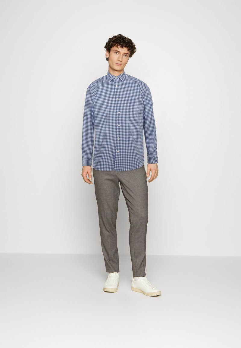 Herren Freizeithemden | Marc O'Polo KENT COLLAR LONG SLEEVE ONE BIGGER CHEST POCKET Hemd stormy sea/stone-blue denim - PT44911 Herren Freizeithemden | Marc O'Polo KENT COLLAR LONG SLEEVE ONE BIGGER CHEST POCKET Hemd stormy sea/stone-blue denim - PT44911