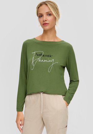 - Bluzka z długim rękawem