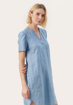 AMINASE - Vestido informal - faded denim