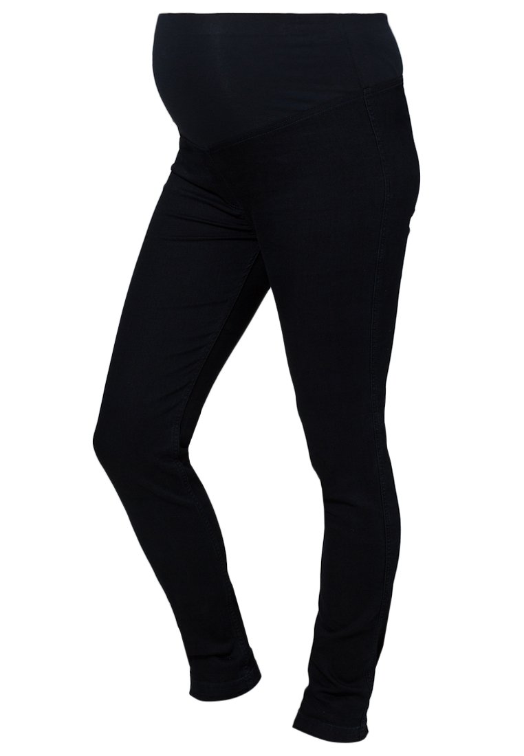 JoJo Maman Bébé Slim fit jeans zwart denim/blackdenim